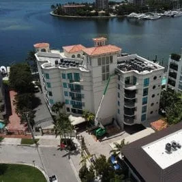 Coconut Grove Condo Re-Roof — Perkins Roofing project photograph