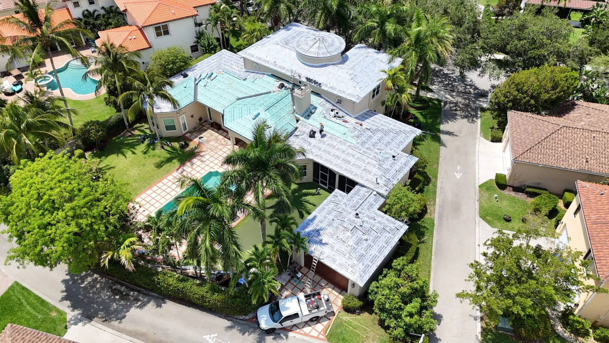 Re-Roofing Services in Palm Beach Gardens