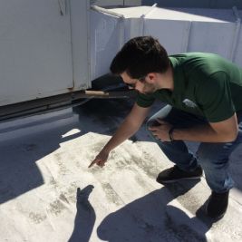 Miami Beach Condo Silicone Roof Coating System -