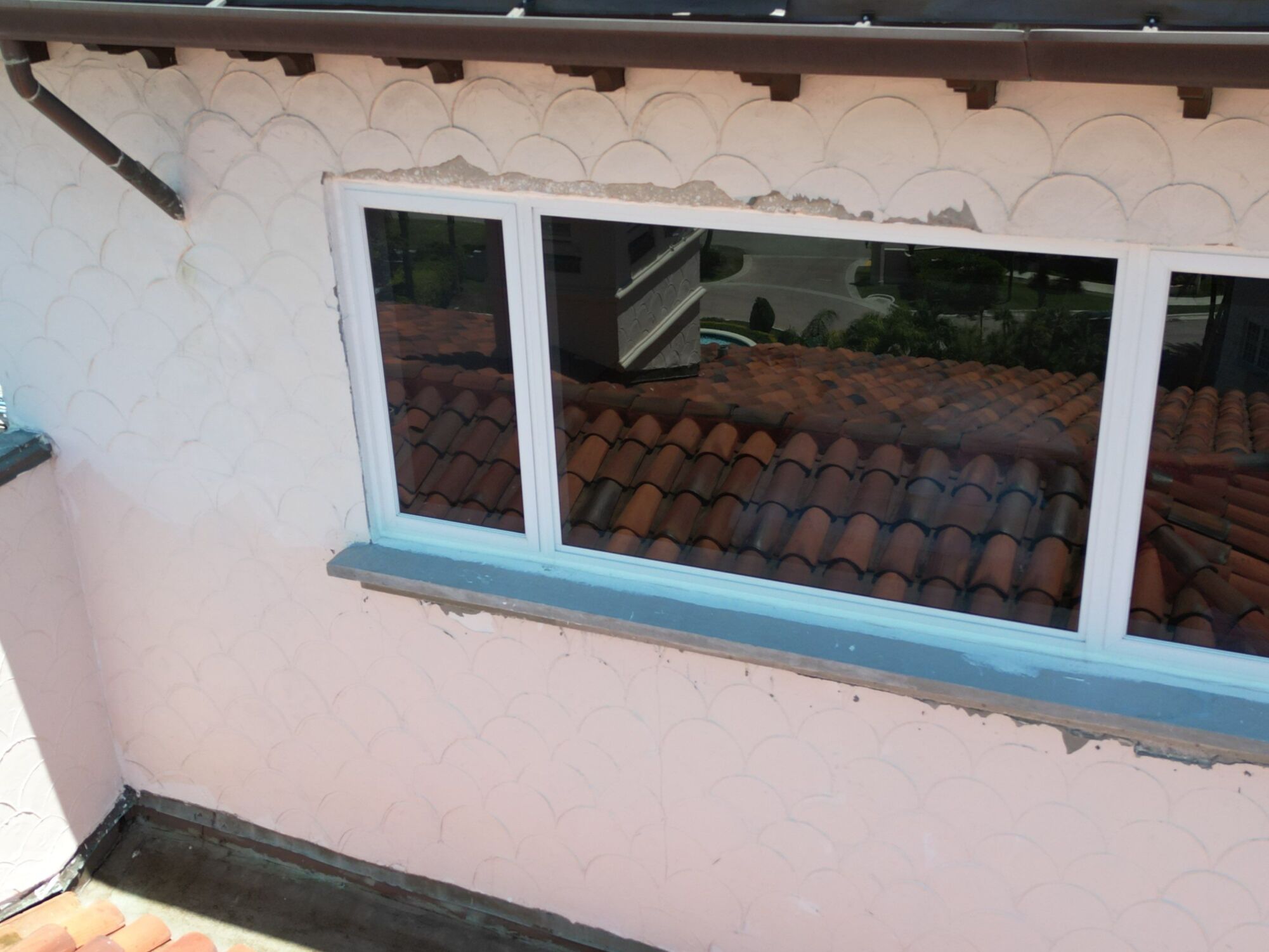 Luxury roofing in Fisher island